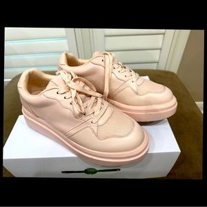 Call it spring Pink sneakers